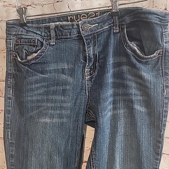 Rue 21 bootcut jeans sz 13/14 - Picture 5 of 7